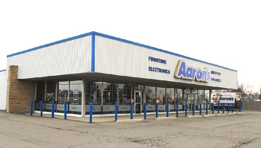 aaron's store front