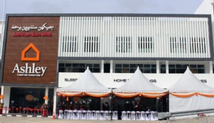 The new Ashley store in Bandar Seri Begawan, Brunei.