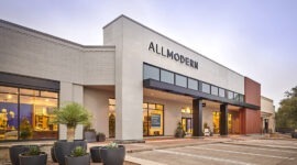 AllModern's 11,071-square-foot store is located at 9722 Great Hills Trail 10 in Austin, Texas.
