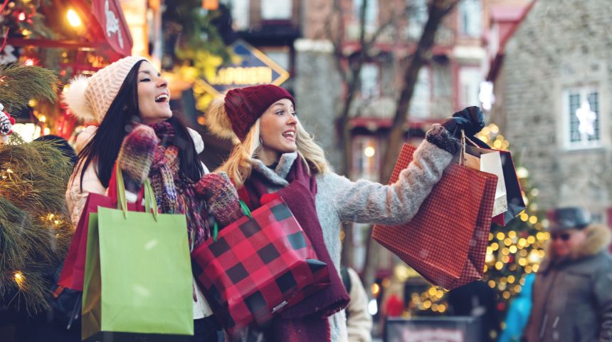 The holiday shopping season runs from Nov. 1 to Dec. 31 according to the National Retail Federation.