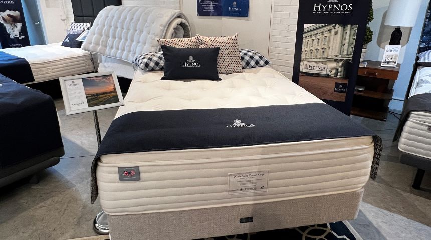 The Hypnos brand from Paramount Sleep Co. now features Virginia-sourced cotton.