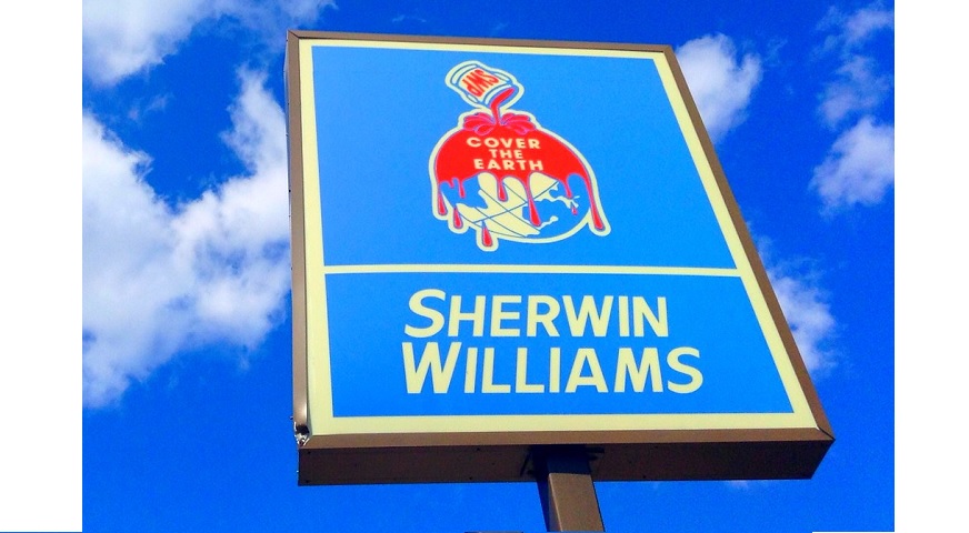 sherwin williams sign, 860x480