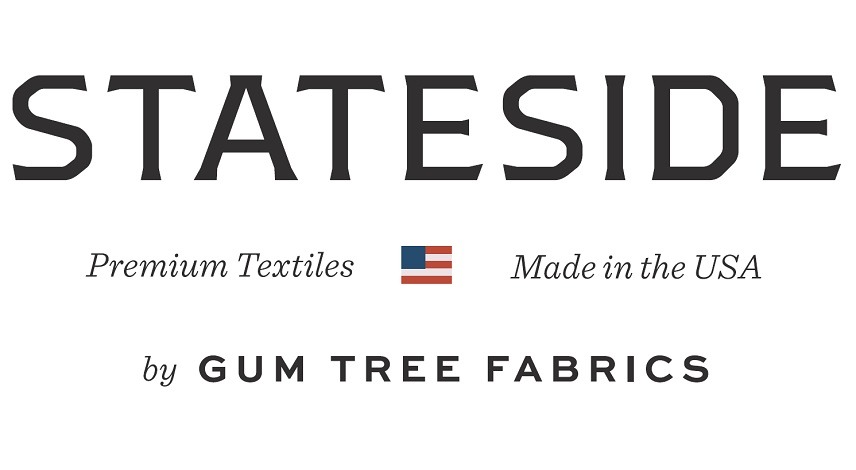 stateside logo, gum tree fabrics
