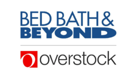 bed Bath & Beyond Overstock joint logo